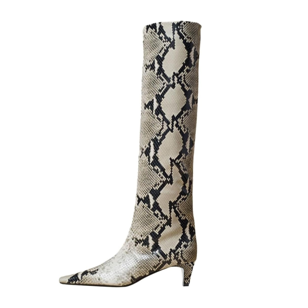 Women Stretchy Knee High Boots