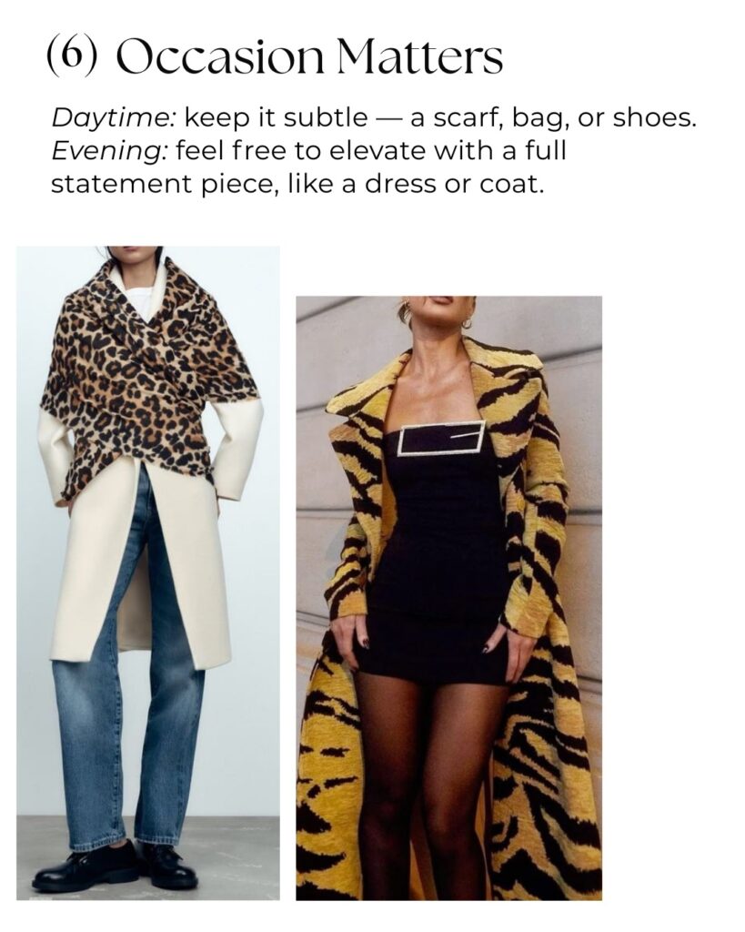 how to wear animal print in 2026 7